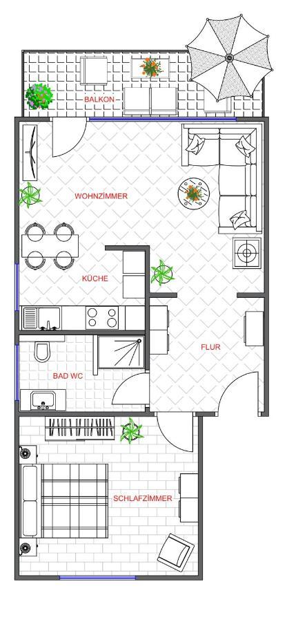 Traumhafte Kurstadt Apartment Moderne 2Zkb Balkon-Parkplatz 7-24 Check-In Bad Nauheim Dış mekan fotoğraf